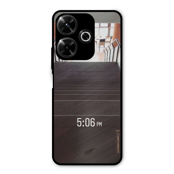 Beautiful Staircase Metal Back Case for Poco M6 Plus