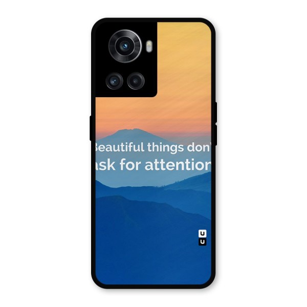 Beautiful Things Quote Metal Back Case for OnePlus 10R