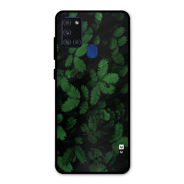 Beautiful Touch Me Not Metal Back Case for Galaxy A21s