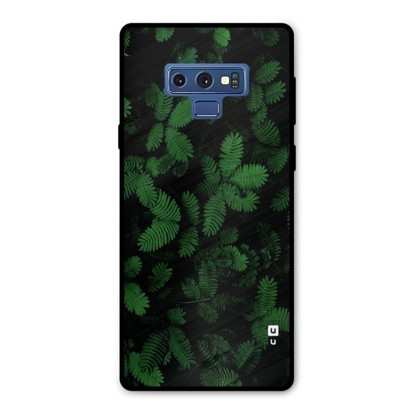 Beautiful Touch Me Not Metal Back Case for Galaxy Note 9