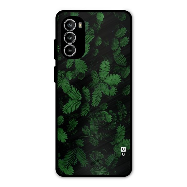 Beautiful Touch Me Not Metal Back Case for Moto G52