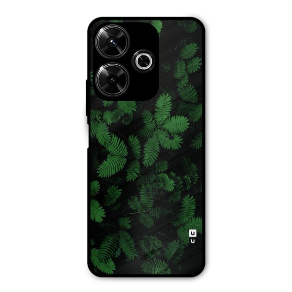 Beautiful Touch Me Not Metal Back Case for Poco M6 Plus