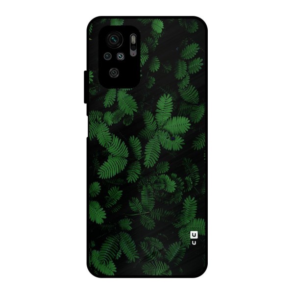 Beautiful Touch Me Not Metal Back Case for Redmi Note 10