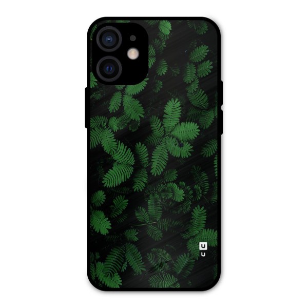 Beautiful Touch Me Not Metal Back Case for iPhone 12 Mini