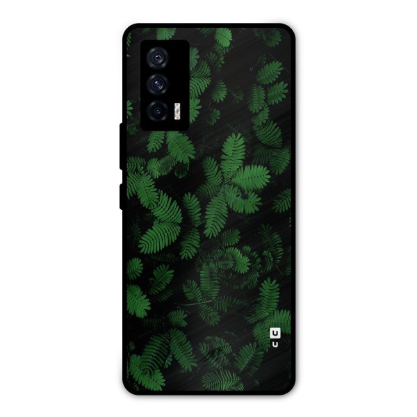 Beautiful Touch Me Not Metal Back Case for iQOO 7 5G
