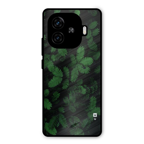 Beautiful Touch Me Not Metal Back Case for iQOO Z9 Turbo