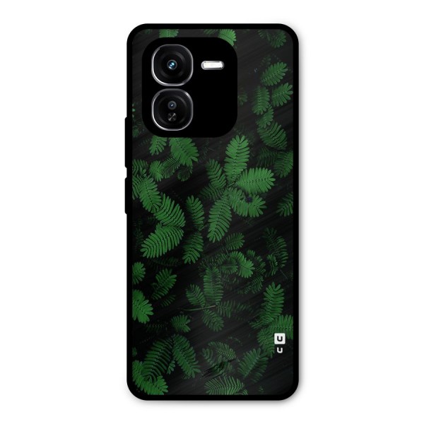 Beautiful Touch Me Not Metal Back Case for iQOO Z9x