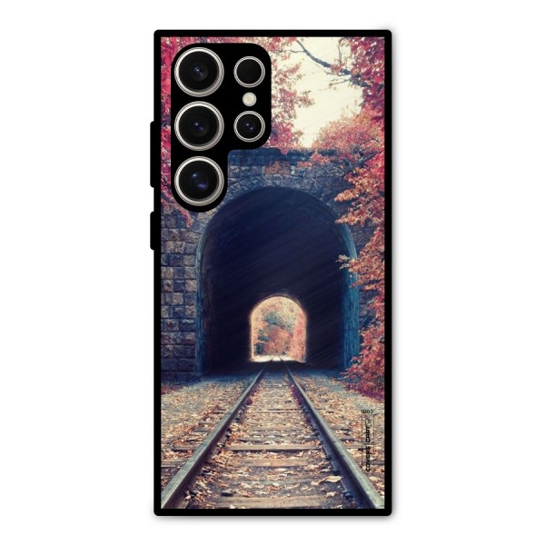 Beautiful Track Metal Back Case for Galaxy S24 Ultra