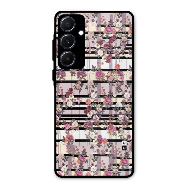Beauty In Floral Metal Back Case for Galaxy A55