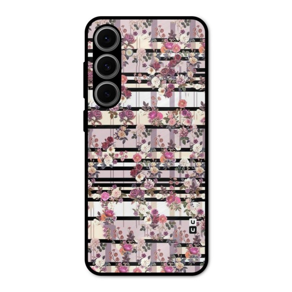 Beauty In Floral Metal Back Case for Galaxy S24 FE