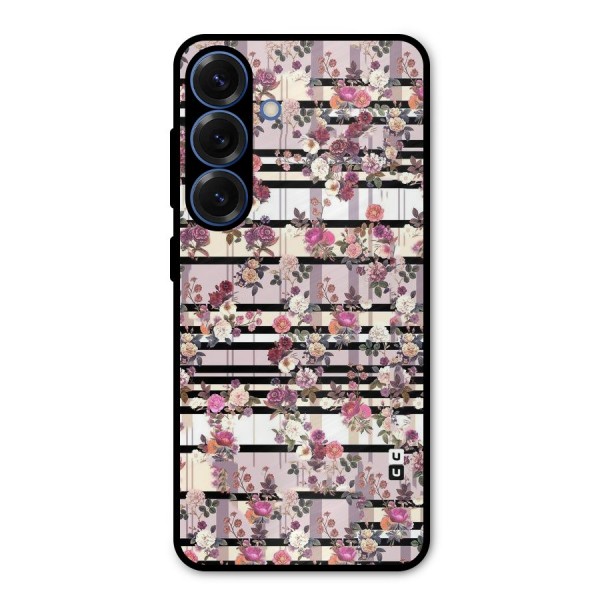 Beauty In Floral Metal Back Case for Galaxy S25