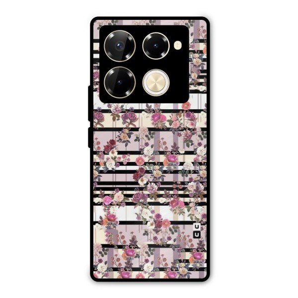 Beauty In Floral Metal Back Case for Infinix Note 40 Pro Plus
