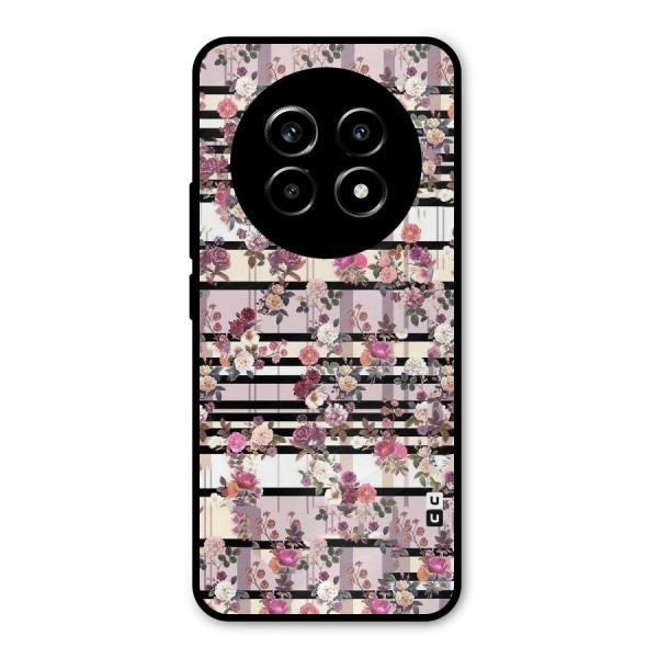 Beauty In Floral Metal Back Case for Realme 13 Pro