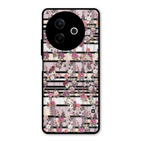 Beauty In Floral Metal Back Case for Vivo Y39