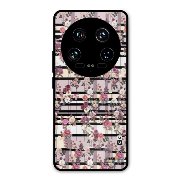 Beauty In Floral Metal Back Case for Xiaomi 14 Ultra