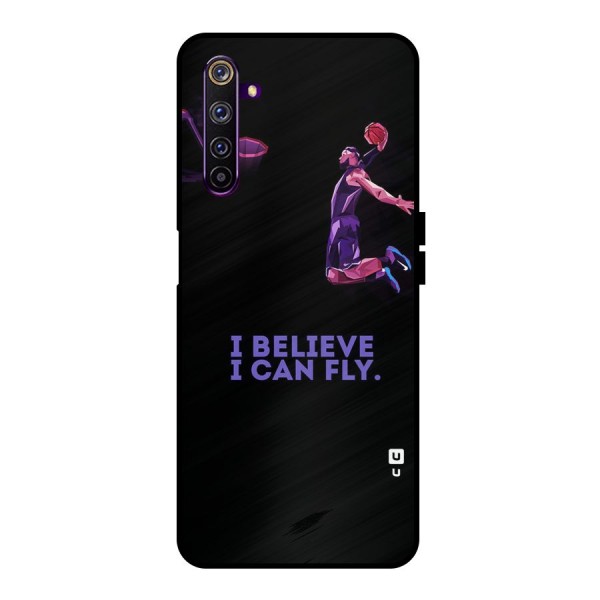 Believe And Fly Metal Back Case for Realme 6 Pro