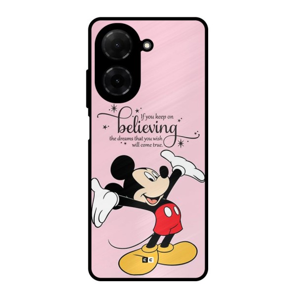 Believing Dreams Metal Back Case for Poco C71