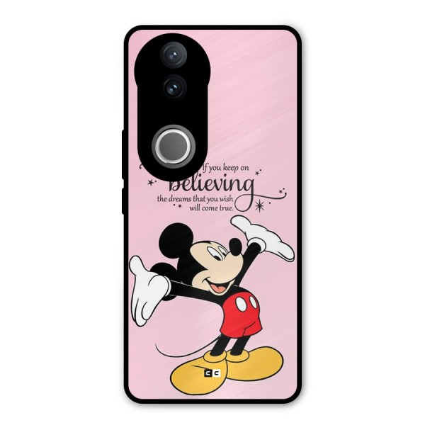 Believing Dreams Metal Back Case for Vivo V50e
