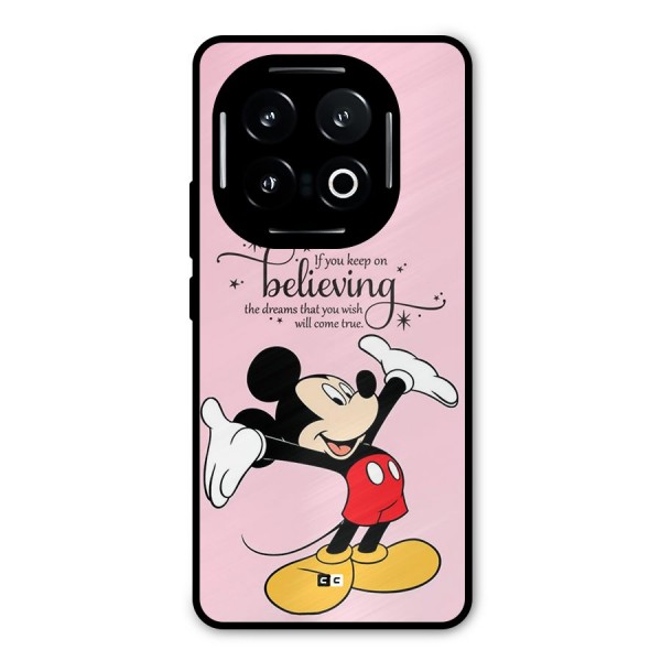 Believing Dreams Metal Back Case for iQOO 13