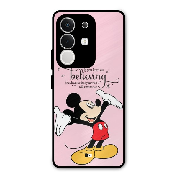 Believing Dreams Metal Back Case for iQOO Z10x