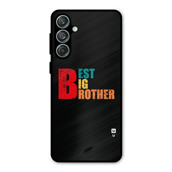 Best Big Brother Metal Back Case for Galaxy M55 5G