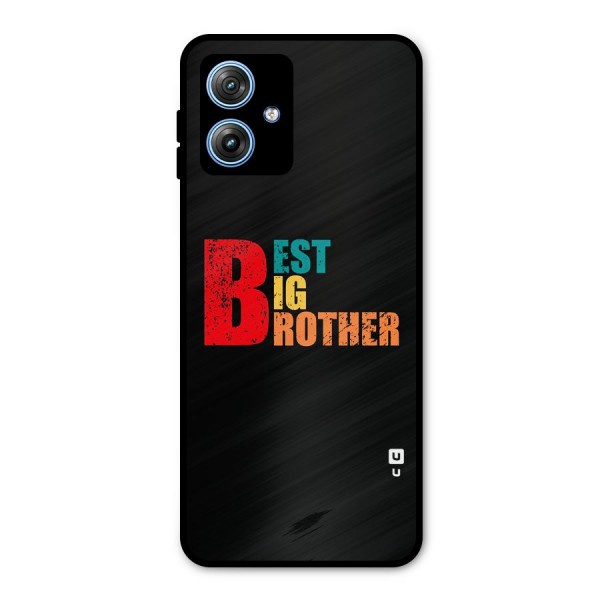 Best Big Brother Metal Back Case for Moto G54