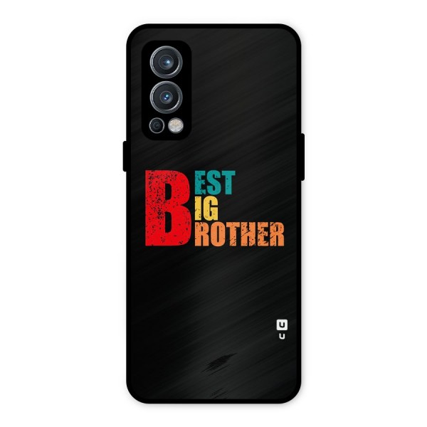 Best Big Brother Metal Back Case for OnePlus Nord 2 5G