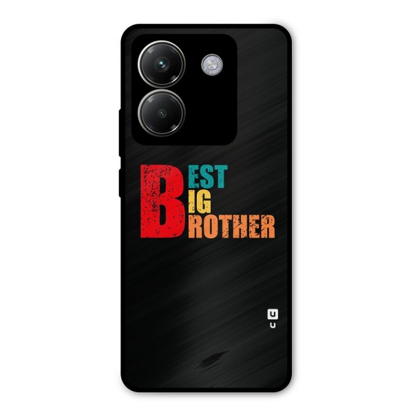 Best Big Brother Metal Back Case for Poco M7 Pro 5G