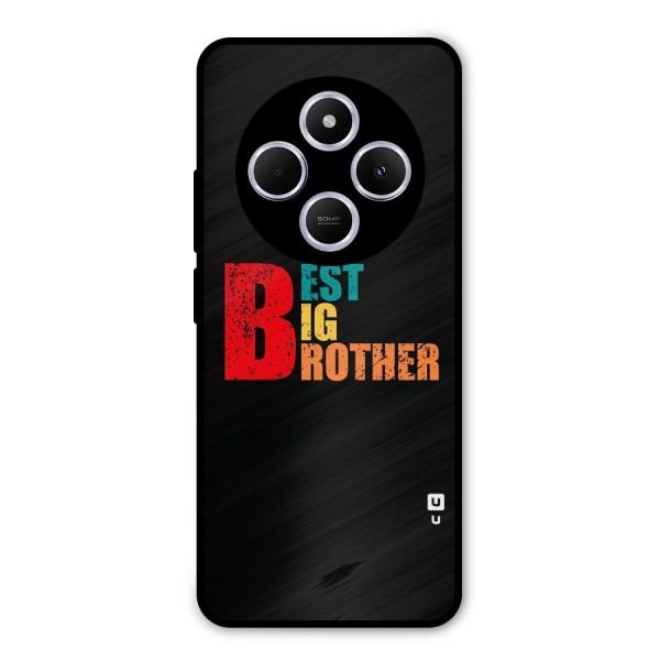 Best Big Brother Metal Back Case for Redmi A4
