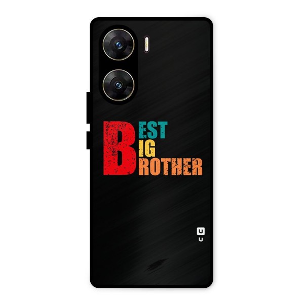 Best Big Brother Metal Back Case for Vivo V29e