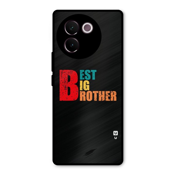 Best Big Brother Metal Back Case for Vivo V30e