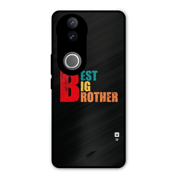 Best Big Brother Metal Back Case for Vivo V50e