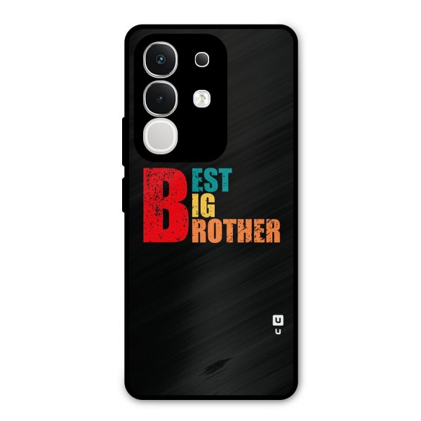 Best Big Brother Metal Back Case for iQOO Z10x