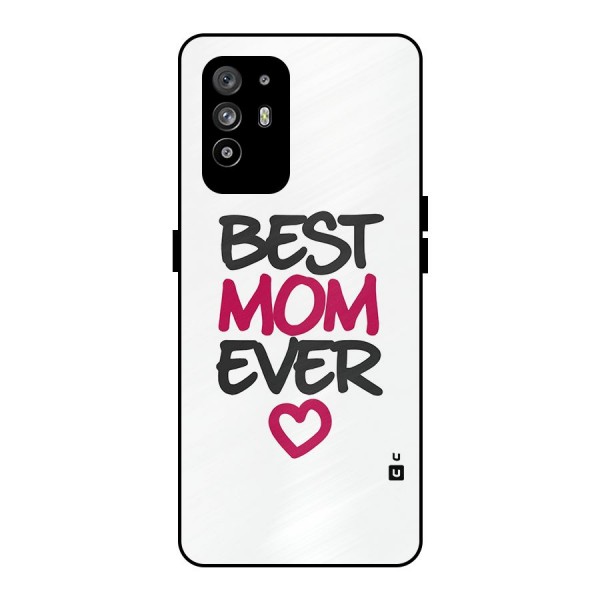 Best Mom Ever Metal Back Case for Oppo F19 Pro Plus 5G