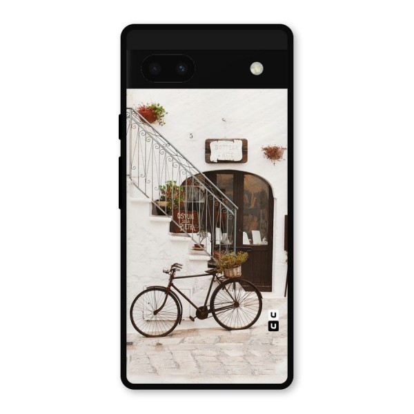 Bicycle Wall Metal Back Case for Google Pixel 6a