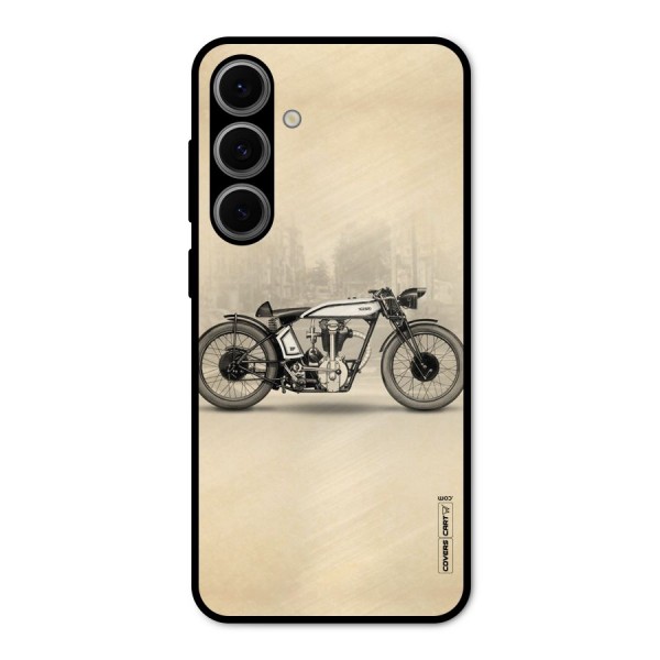 Bike Ride Metal Back Case for Galaxy S24 FE