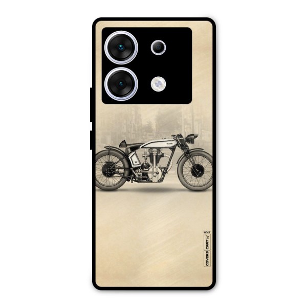 Bike Ride Metal Back Case for Infinix Zero 30 5G
