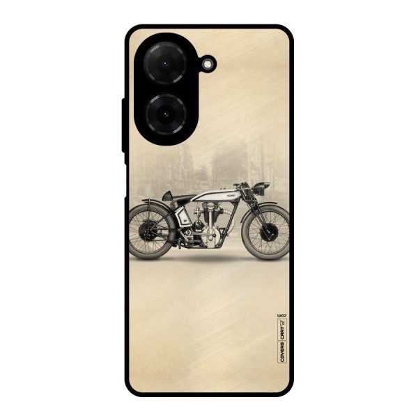 Bike Ride Metal Back Case for Redmi A5 4G