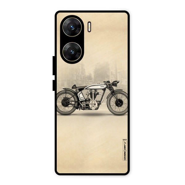 Bike Ride Metal Back Case for Vivo V29e