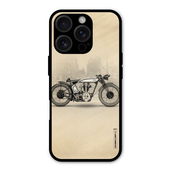 Bike Ride Metal Back Case for iPhone 16 Pro