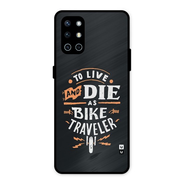 Bike Traveler Metal Back Case for OnePlus 9R