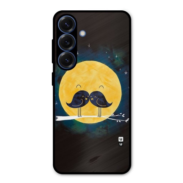 Bird Moustache Metal Back Case for Galaxy S25