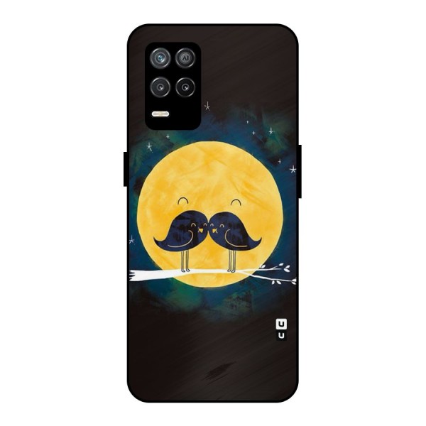 Bird Moustache Metal Back Case for Realme 9 5G