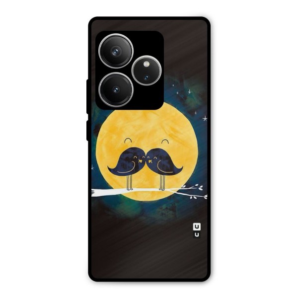 Bird Moustache Metal Back Case for Realme GT 6