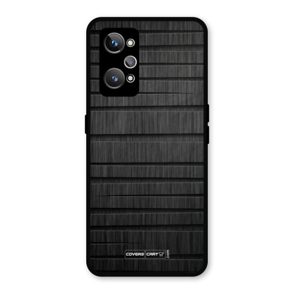 Black Abstract Metal Back Case for Realme GT Neo2