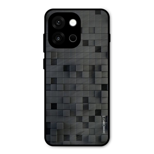 Black Bricks Metal Back Case for OnePlus 13s