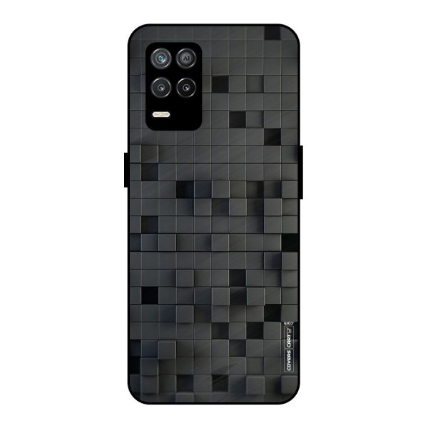 Black Bricks Metal Back Case for Realme 9 5G
