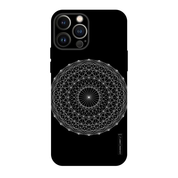 Black Clipart Original Polycarbonate Back Case for iPhone 13 Pro Max