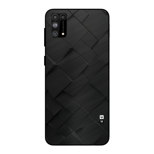 Black Elegant Design Metal Back Case for Galaxy M31