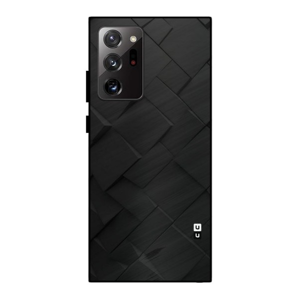 Black Elegant Design Metal Back Case for Galaxy Note 20 Ultra 5G